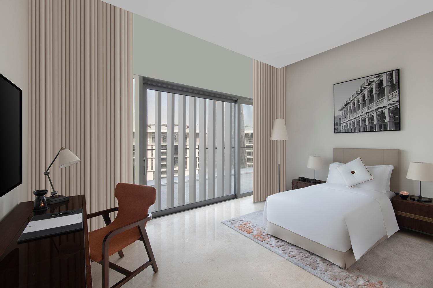 Banyan Tree Doha At La Cigale Mushaireb Habitación foto A bedroom