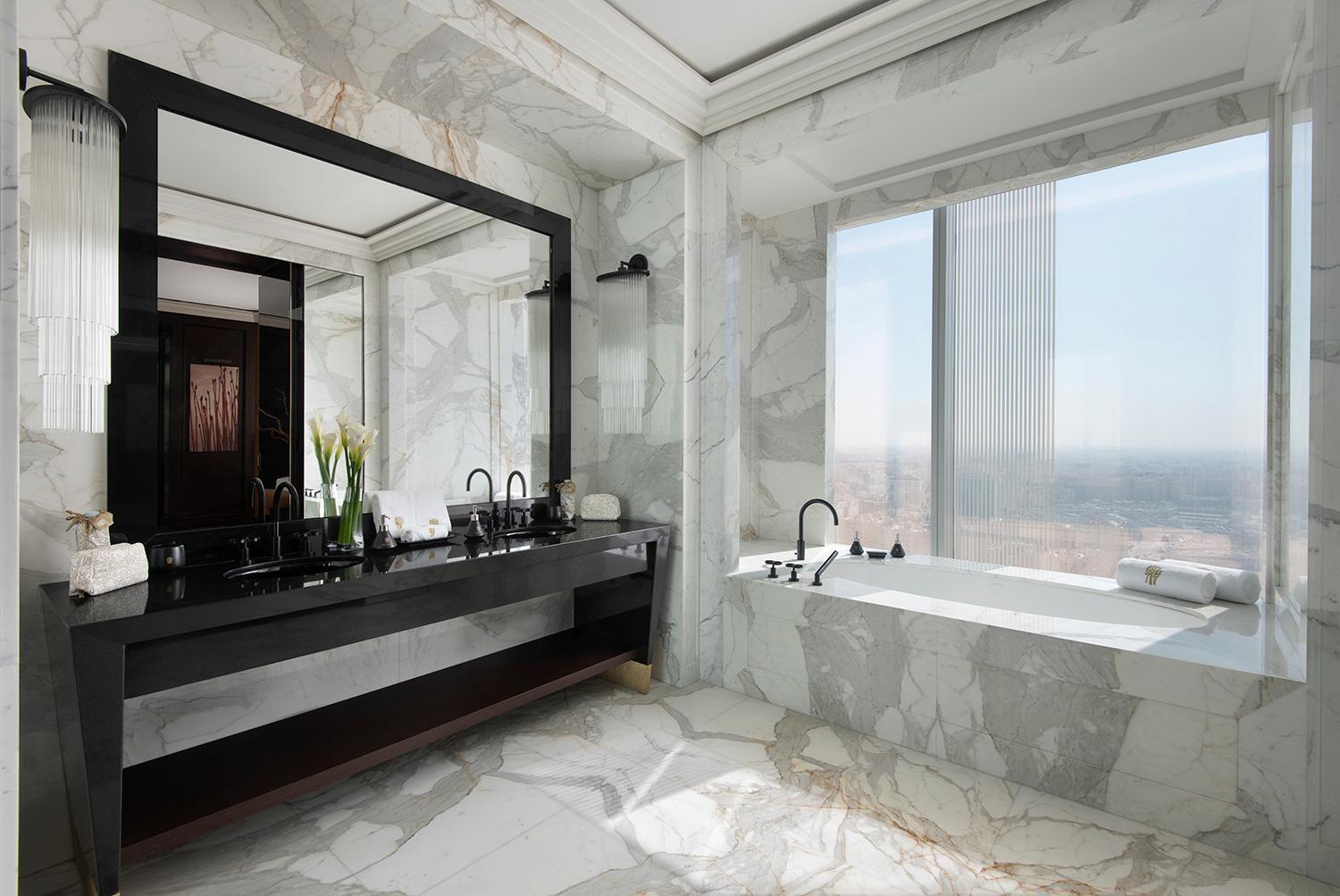 Banyan Tree Doha At La Cigale Mushaireb Habitación foto Bathroom