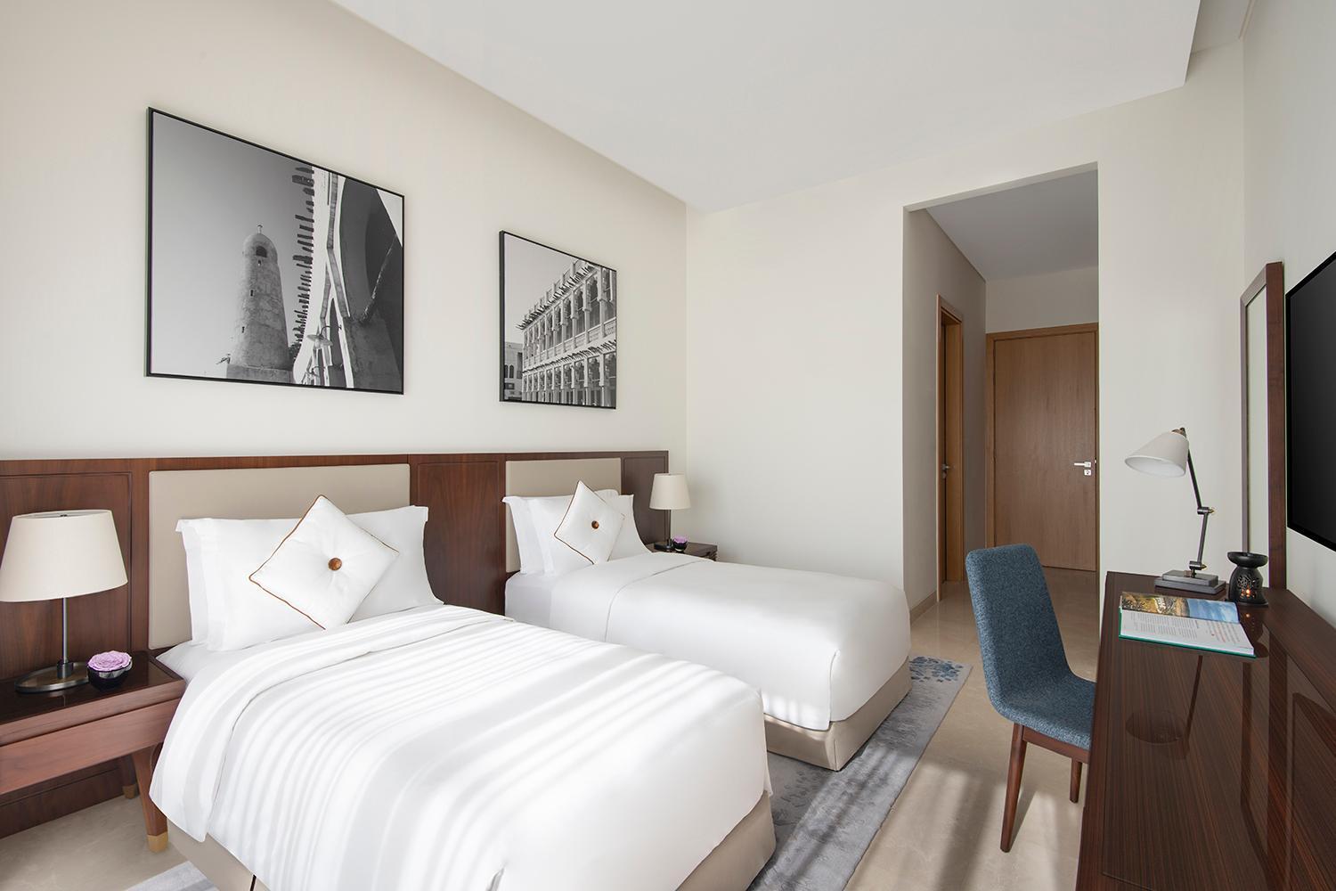 Banyan Tree Doha At La Cigale Mushaireb Habitación foto A guest room at the hotel